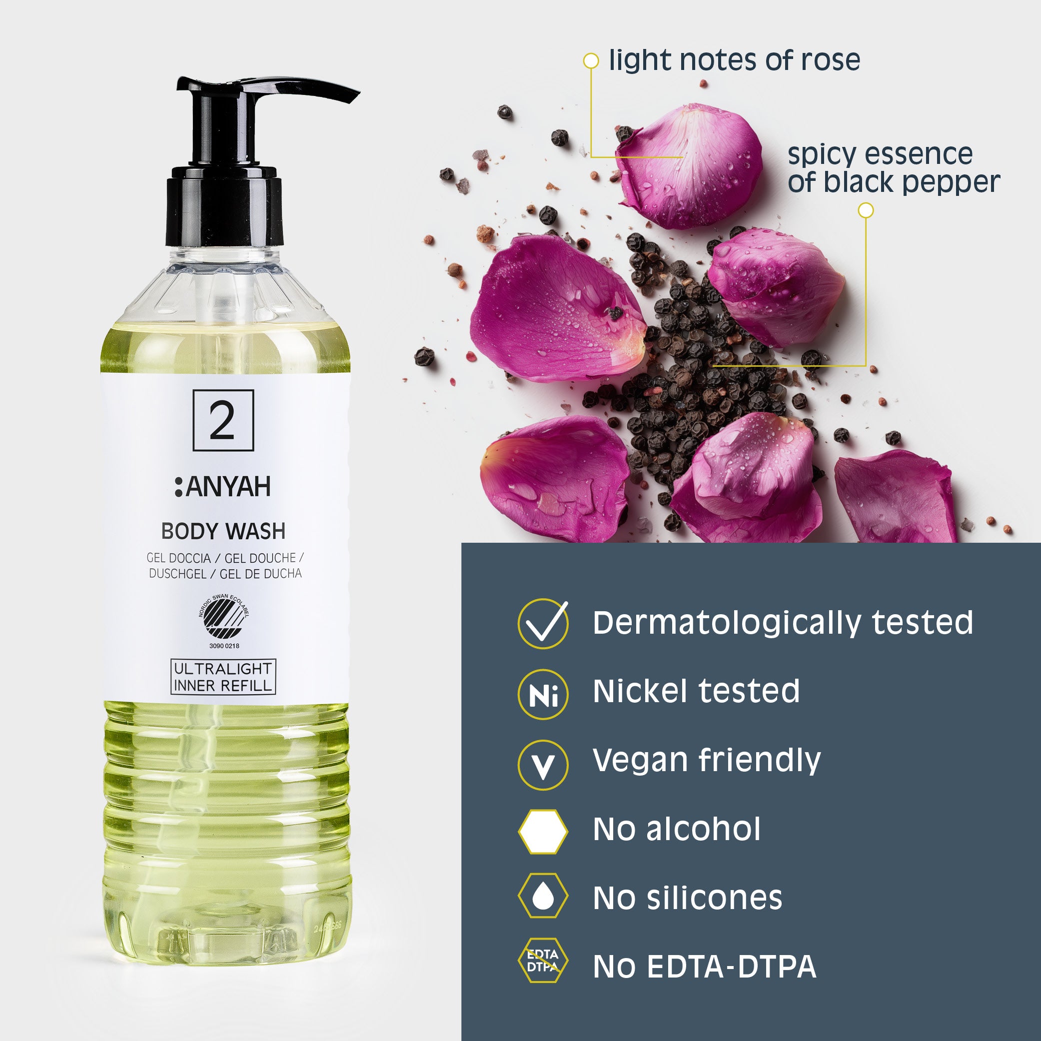 anyah-body-wash-cartouche-ecover-370-ml-x18-poivre-noir image 3