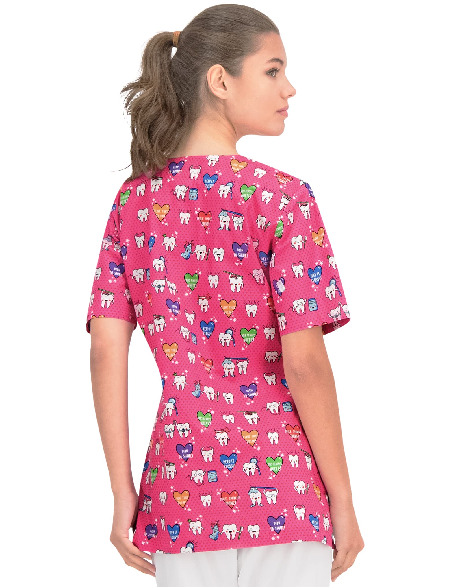 b-well-carina-blouse-m-dicale-taille-l-boutons-pression image 3