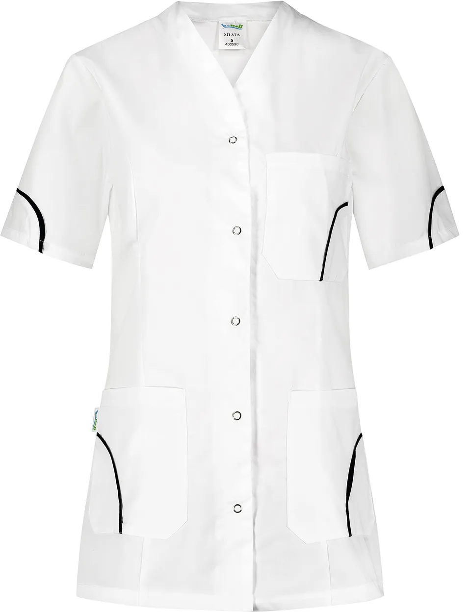 b-well-basics-silvia-tunique-m-dicale-femme-xxl-boutons image 1