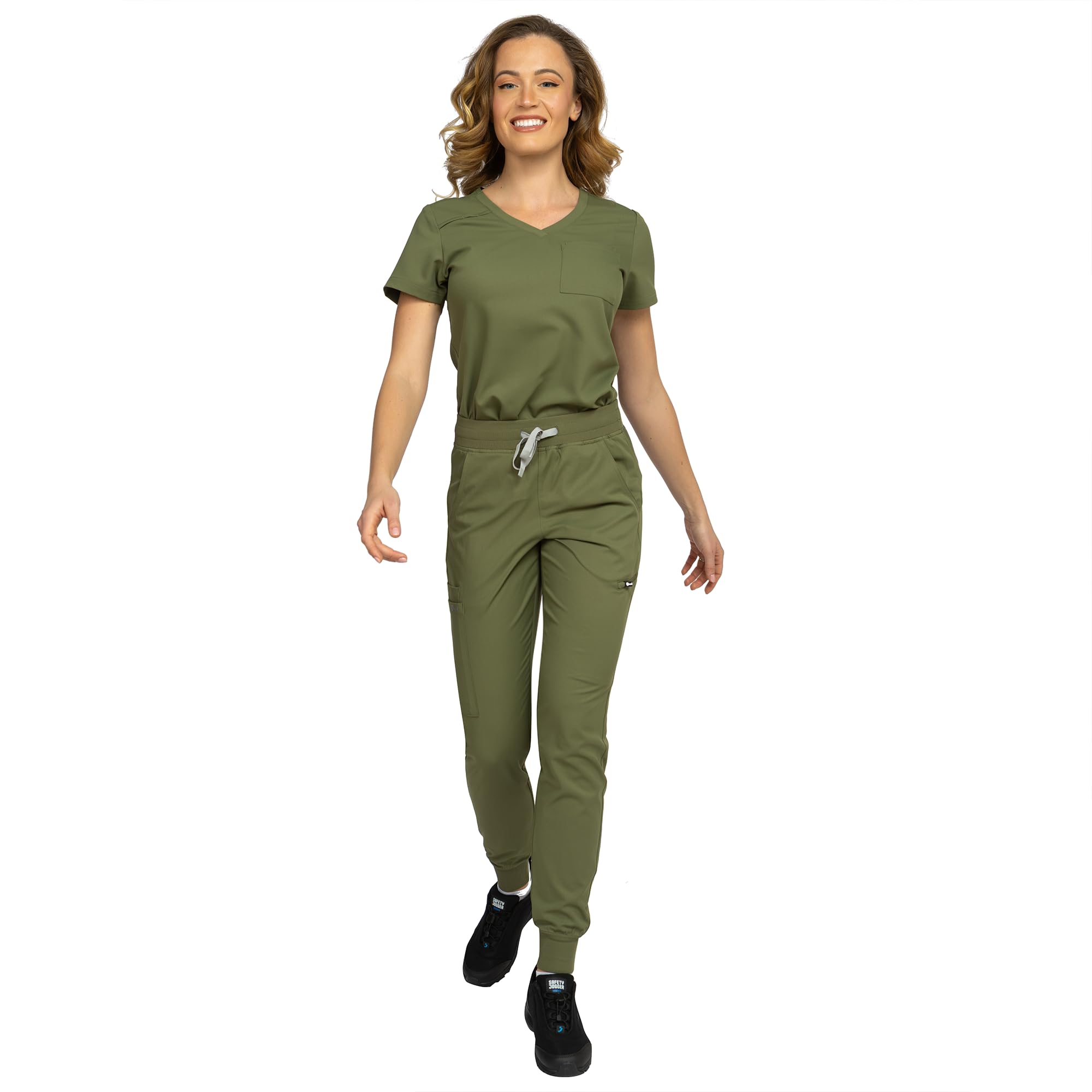 b-well-aurelia-pantalon-m-dical-jogging-aubergine-6-poches image 6