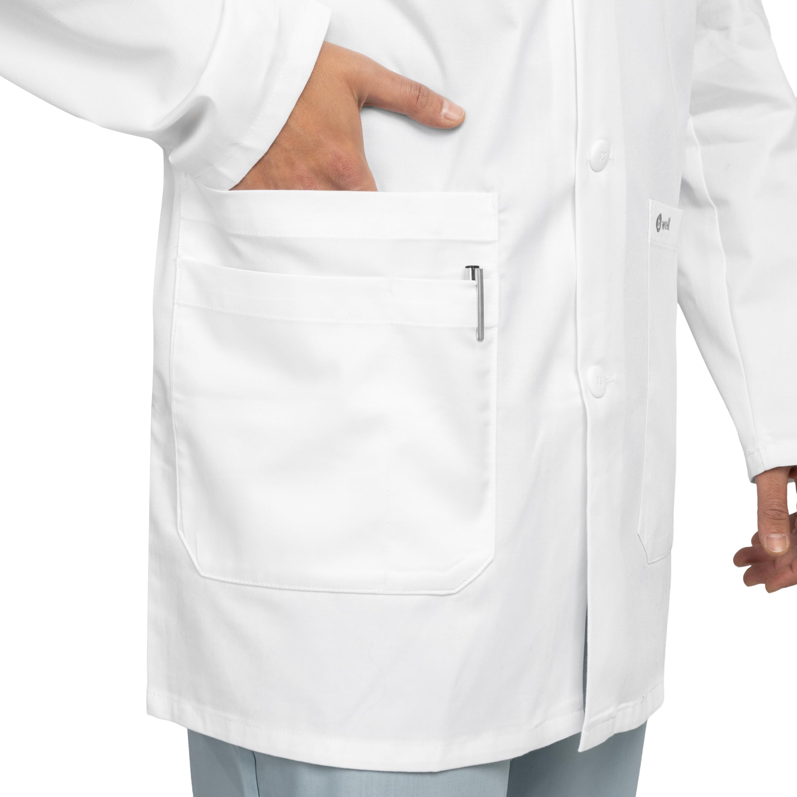 b-well-code-white-leonardo-blouse-laboratoire-homme-xl image 5