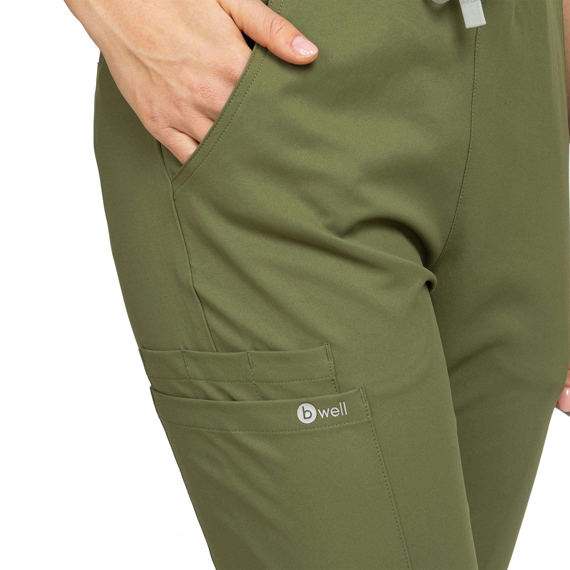 b-well-aurelia-pantalon-m-dical-jogging-aubergine-6-poches image 3