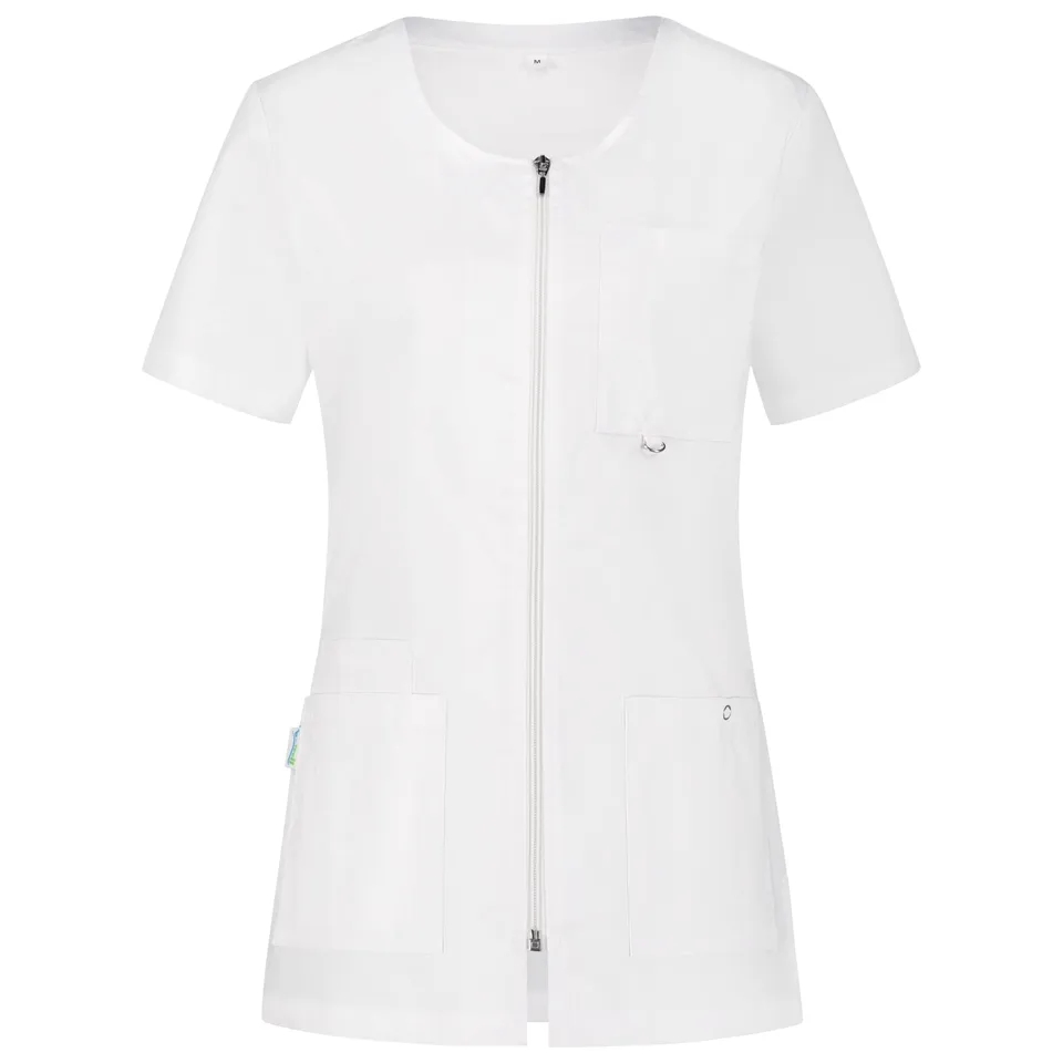 b-well-basics-stella-veste-m-dicale-femme-xs-blanc-zip image 1