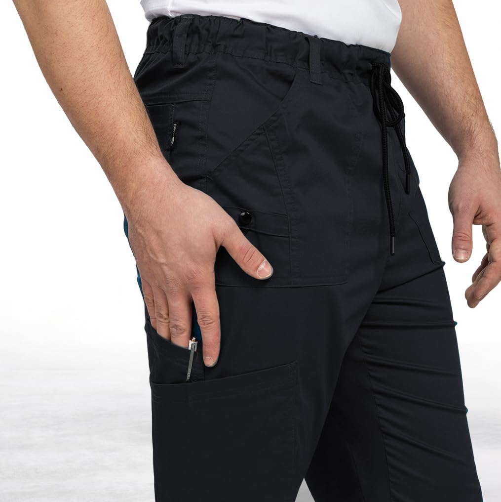 b-well-flex-dante-pantalon-m-dical-homme-stretch image 6