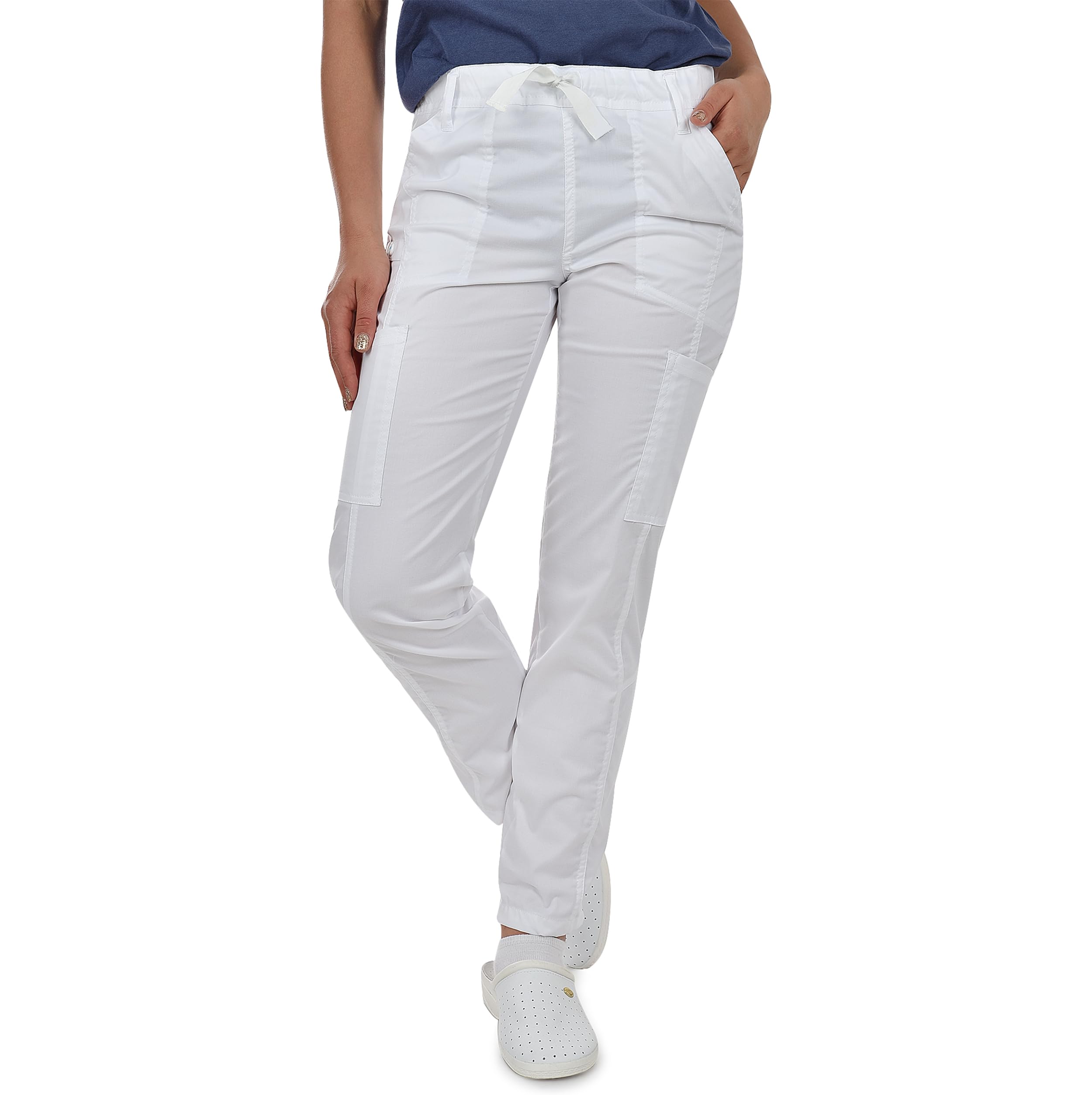 b-well-dante-pantalon-m-dical-aubergine-s-5-poches image 1