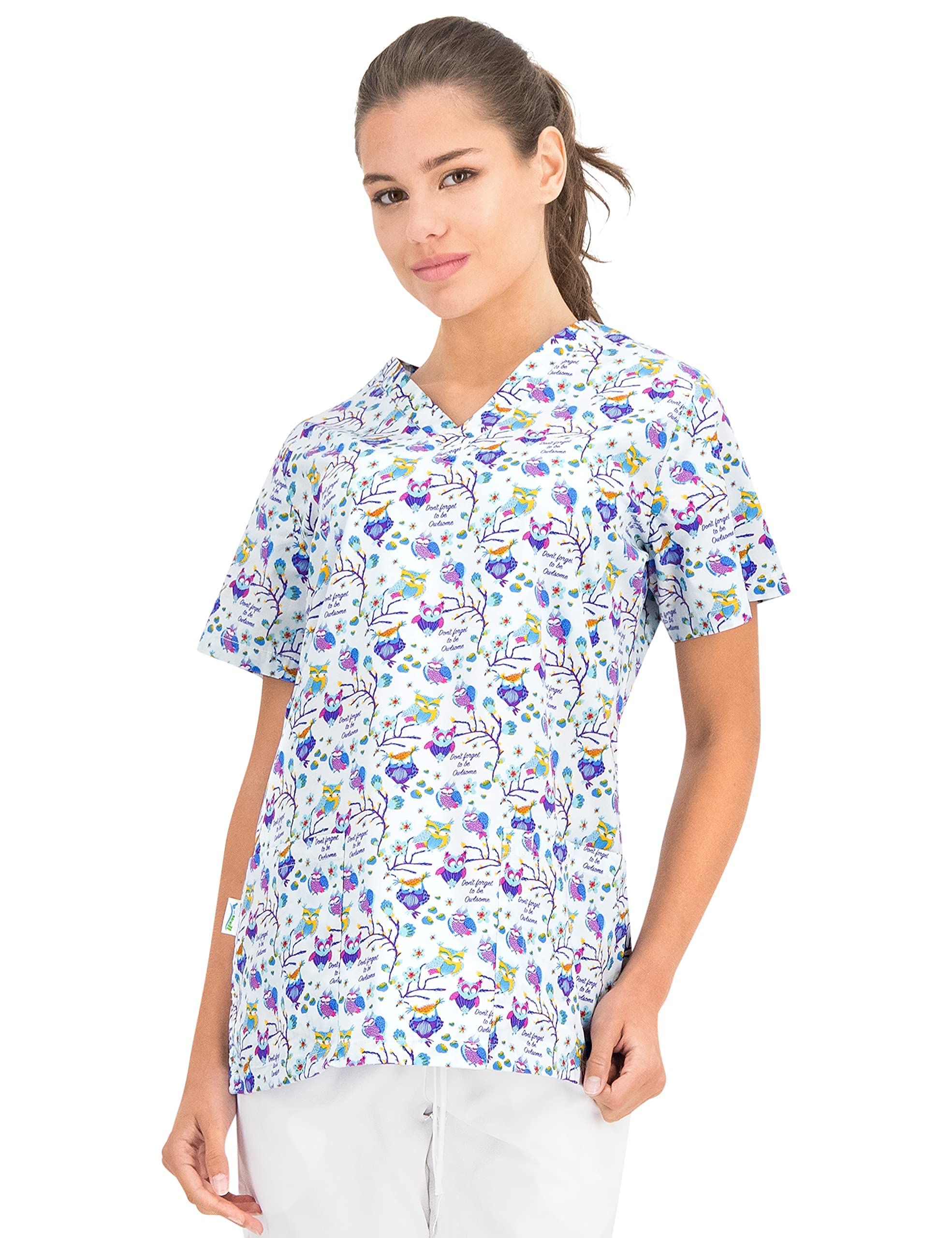 b-well-bambina-blouse-m-dicale-chouettes-blanches-xs image 2