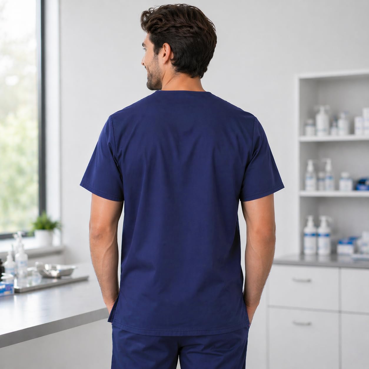 b-well-flex-marco-blouse-m-dicale-homme-bleu-xxl image 2