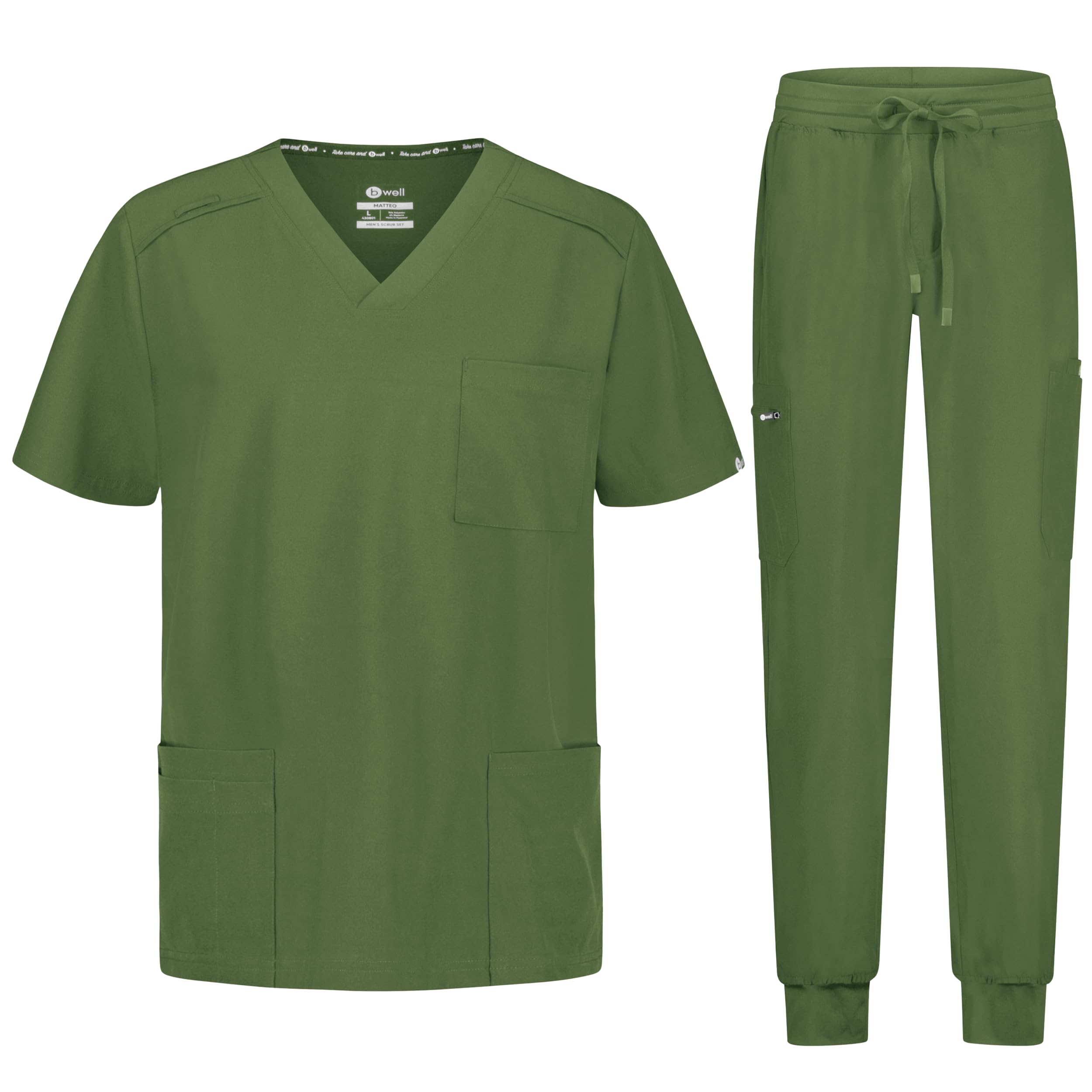 b-well-allure-matteo-ensemble-m-dical-homme-l-bleu image 8