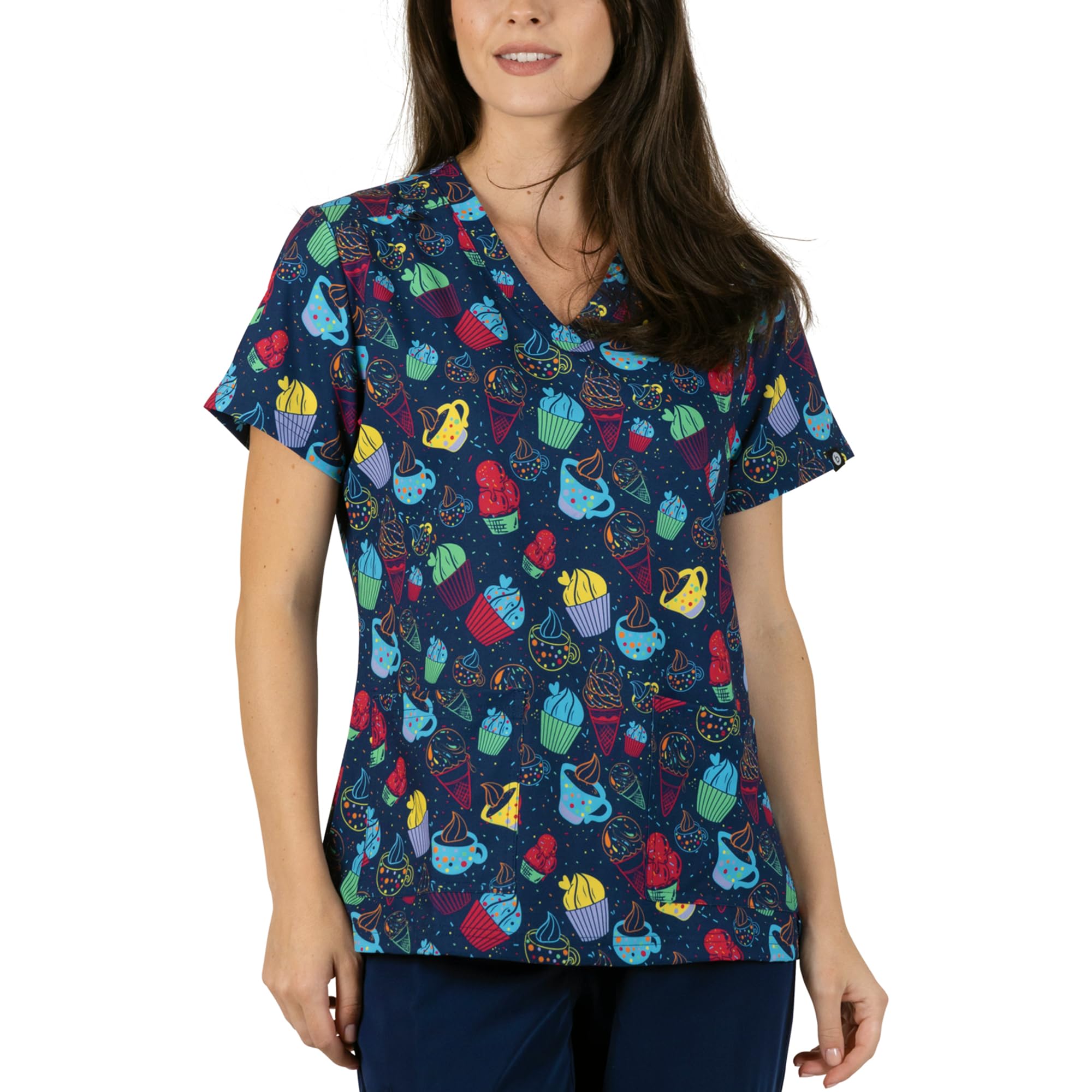 b-well-prints-isabella-blouse-m-dicale-motif-m image 1