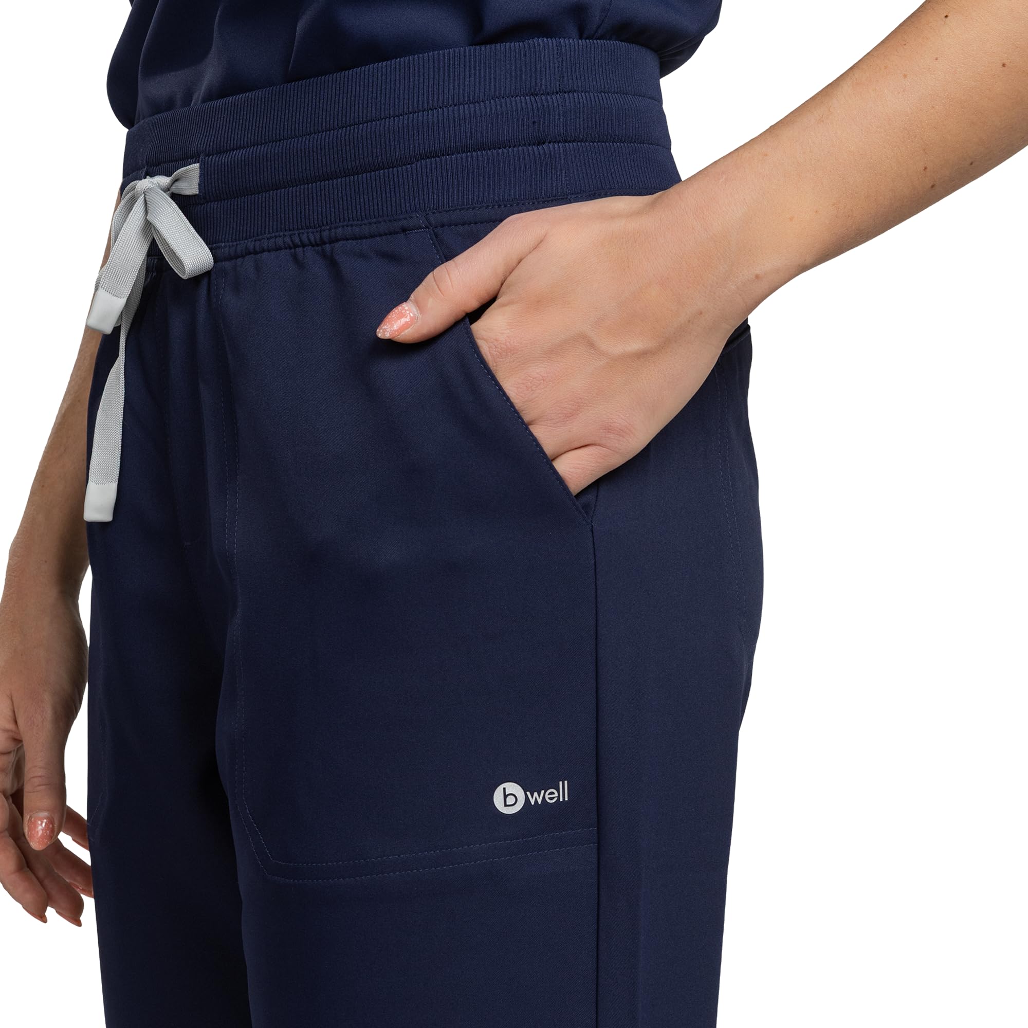 b-well-aurelia-pantalon-m-dical-bleu-fonc-6-poches-l image 6