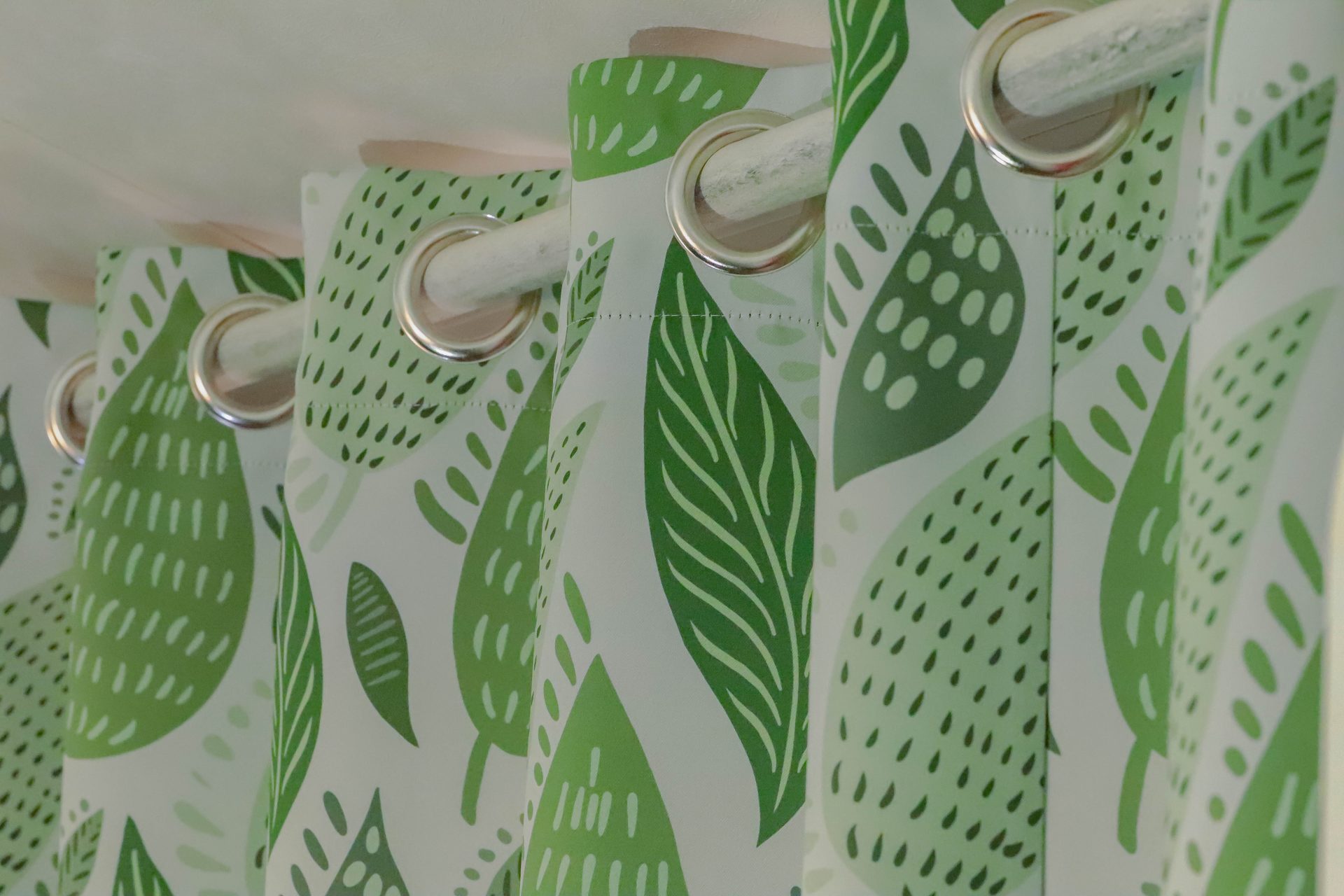 adl-decoration-olive-rideau-imprim-coloris-olive image 5
