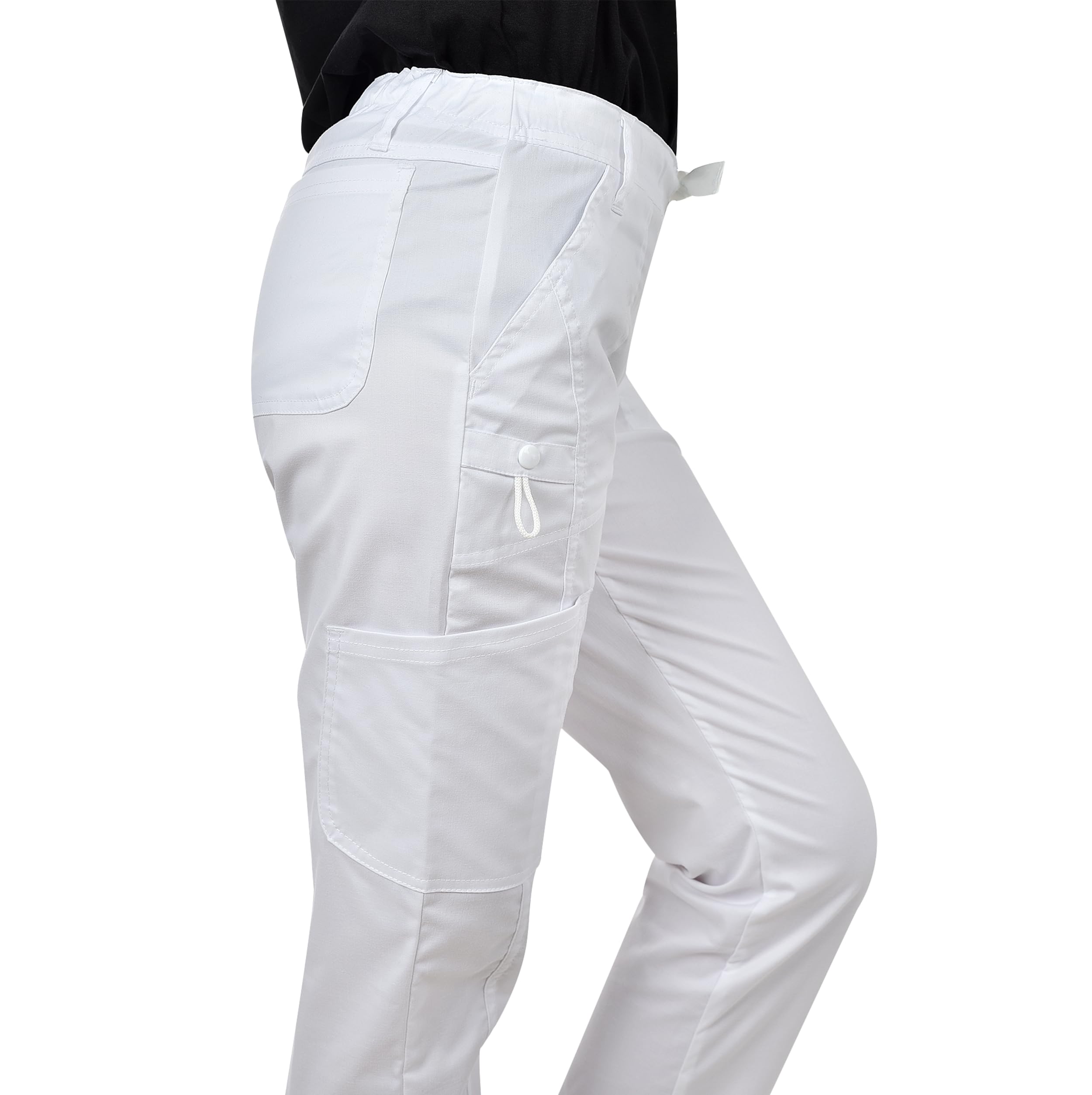b-well-dante-pantalon-m-dical-aubergine-s-5-poches image 4