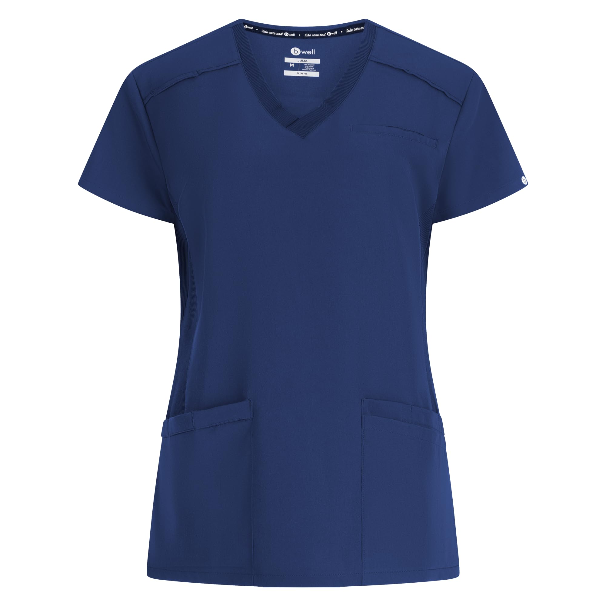 b-well-active-julia-blouse-m-dicale-blanche-m-3-poches image 8