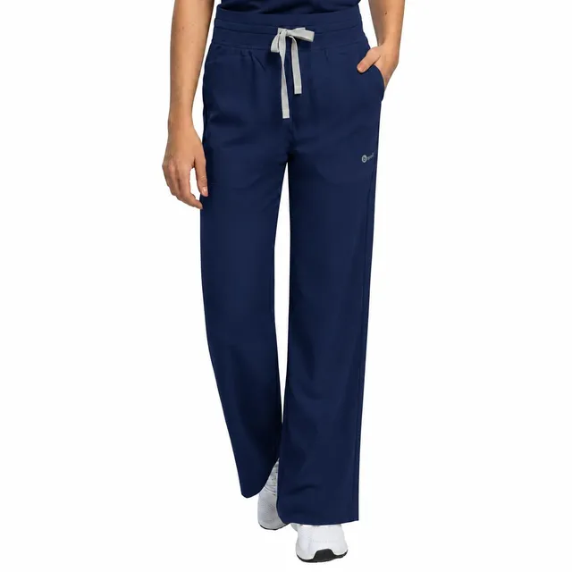 b-well-aurelia-pantalon-m-dical-bleu-fonc-6-poches-l image 1