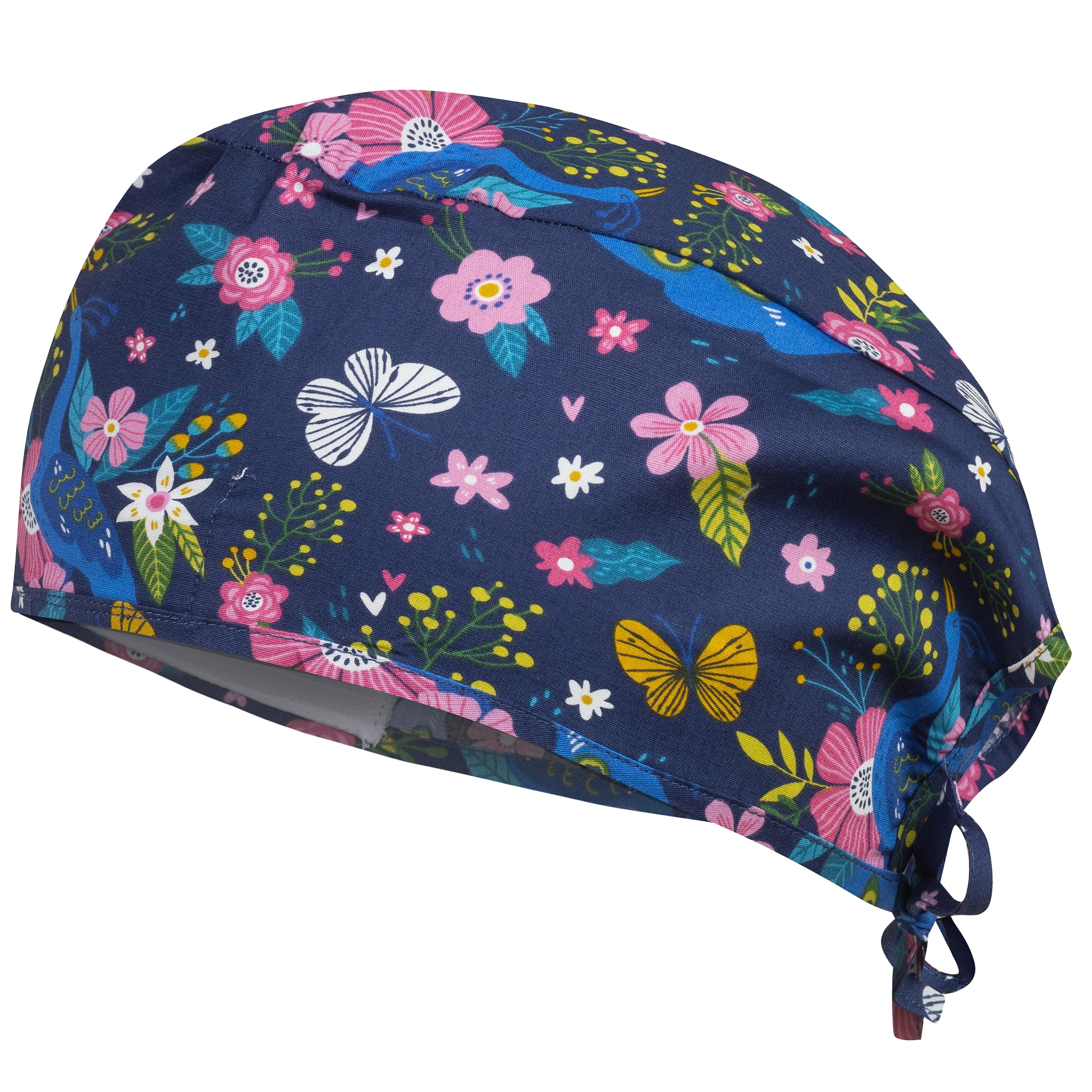 b-well-scrub-caps-calot-chirurgical-c-ur-rouge-taille-unique image 8