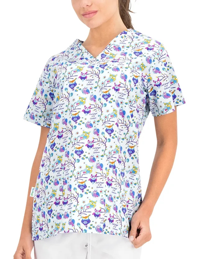 b-well-bambina-blouse-m-dicale-chouettes-blanches-xs image 1