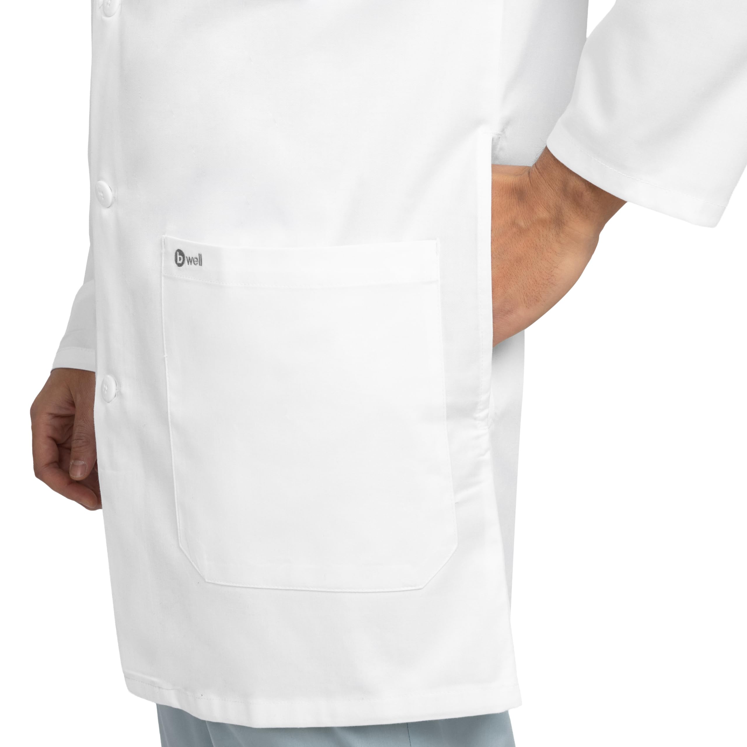 b-well-code-white-leonardo-blouse-laboratoire-homme-xl image 6