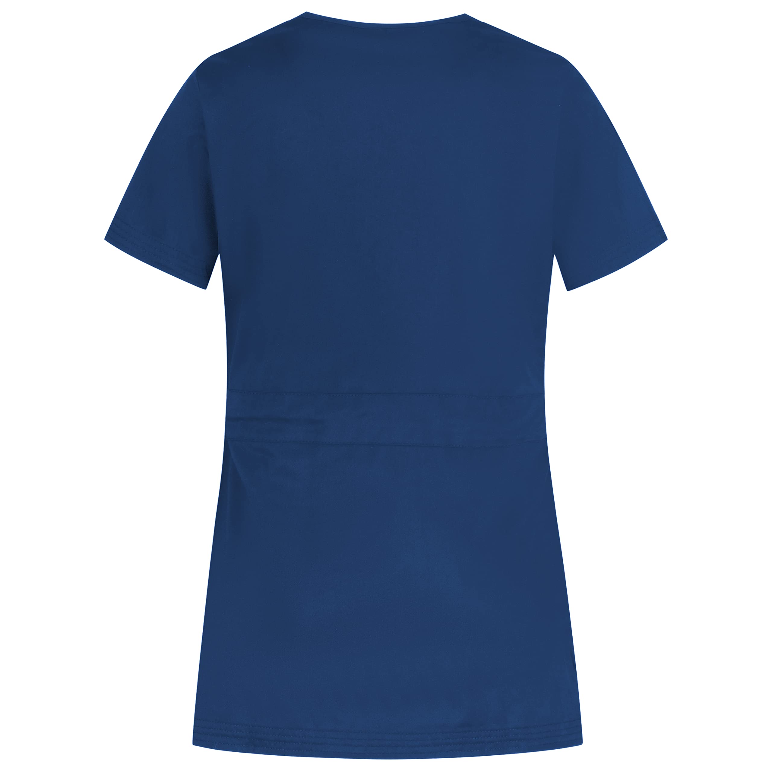 b-well-basics-laura-blouse-esth-ticienne-blanche-manches-courtes image 7