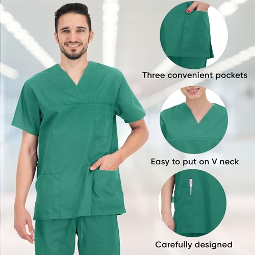b-well-angel-tunique-m-dicale-vert-fonc-xl-3-poches image 8