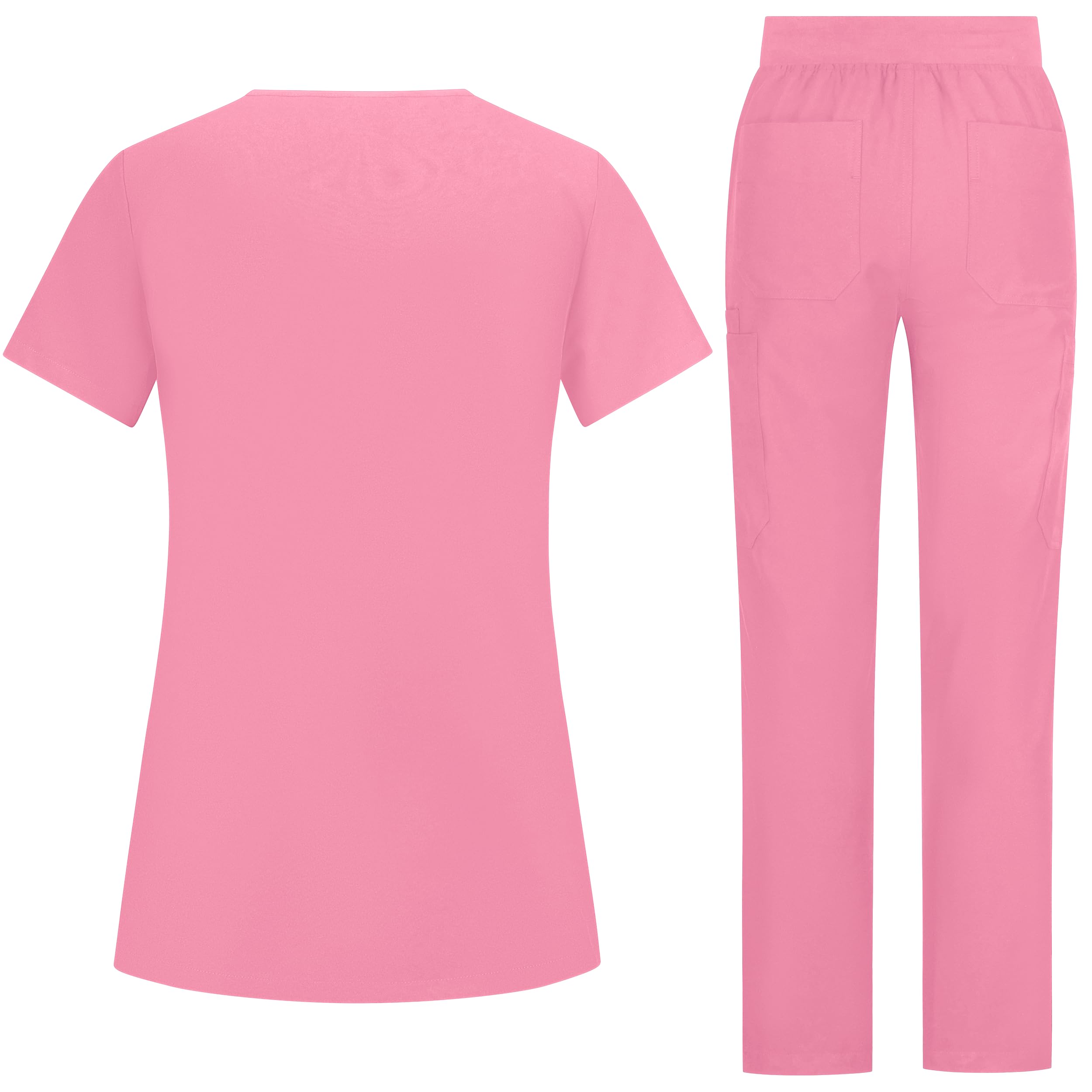 b-well-bella-ensemble-m-dical-femme-stretch-haut-pantalon image 2