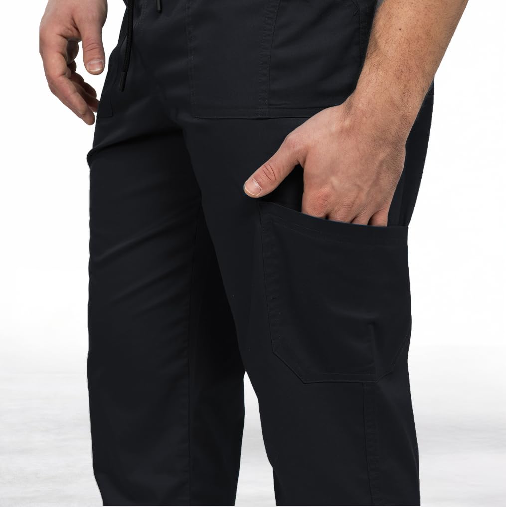 b-well-flex-dante-pantalon-m-dical-homme-stretch image 4