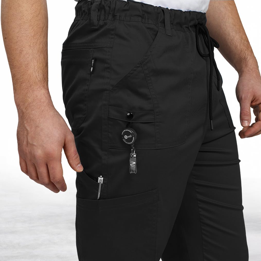 b-well-flex-dante-pantalon-m-dical-homme-stretch image 3