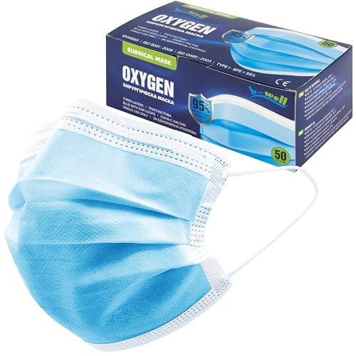 b-well-oxygen-masque-chirurgical-bleu-50-pi-ces-3-plis image 7