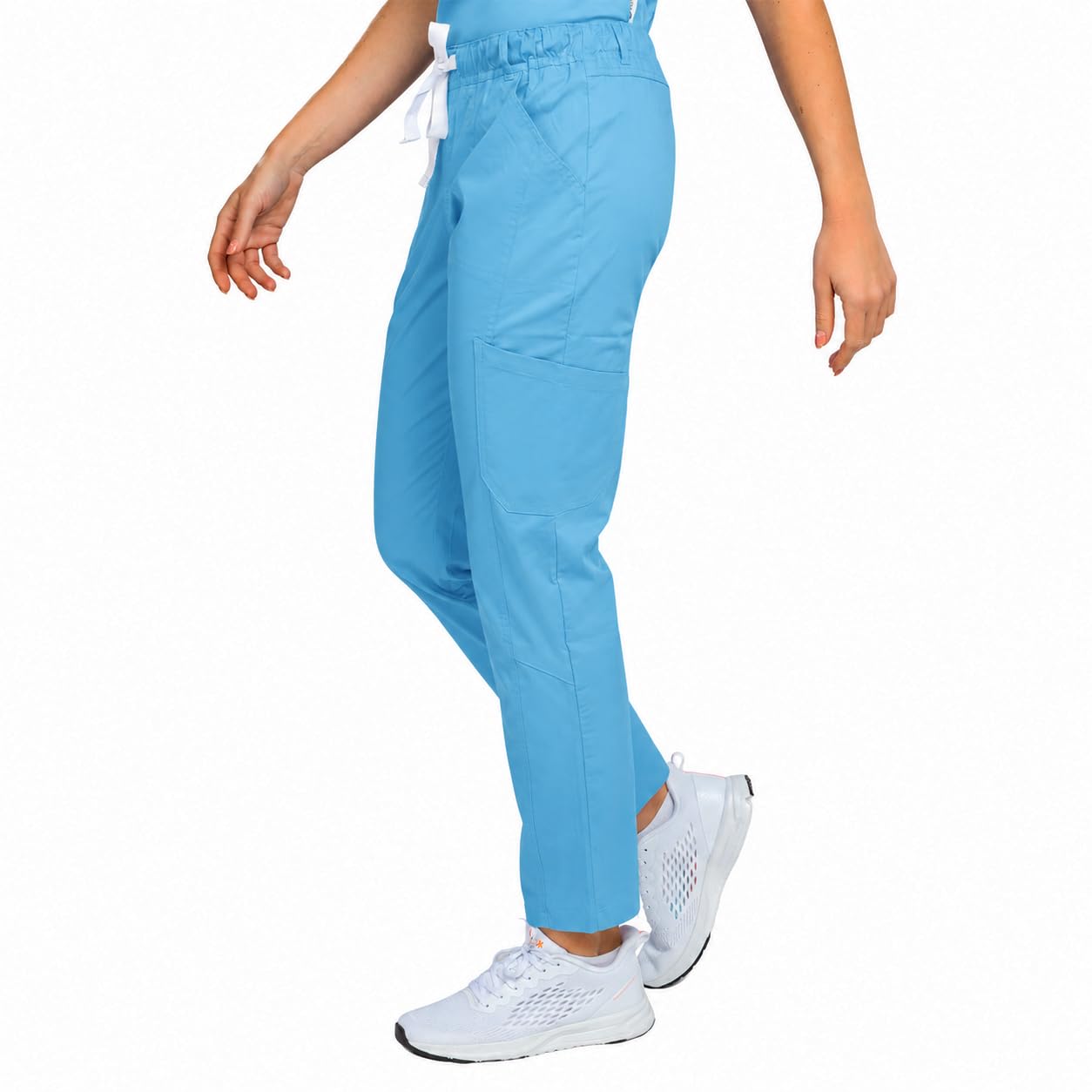 b-well-dante-pantalon-m-dical-5-poches-taille-lastique image 3