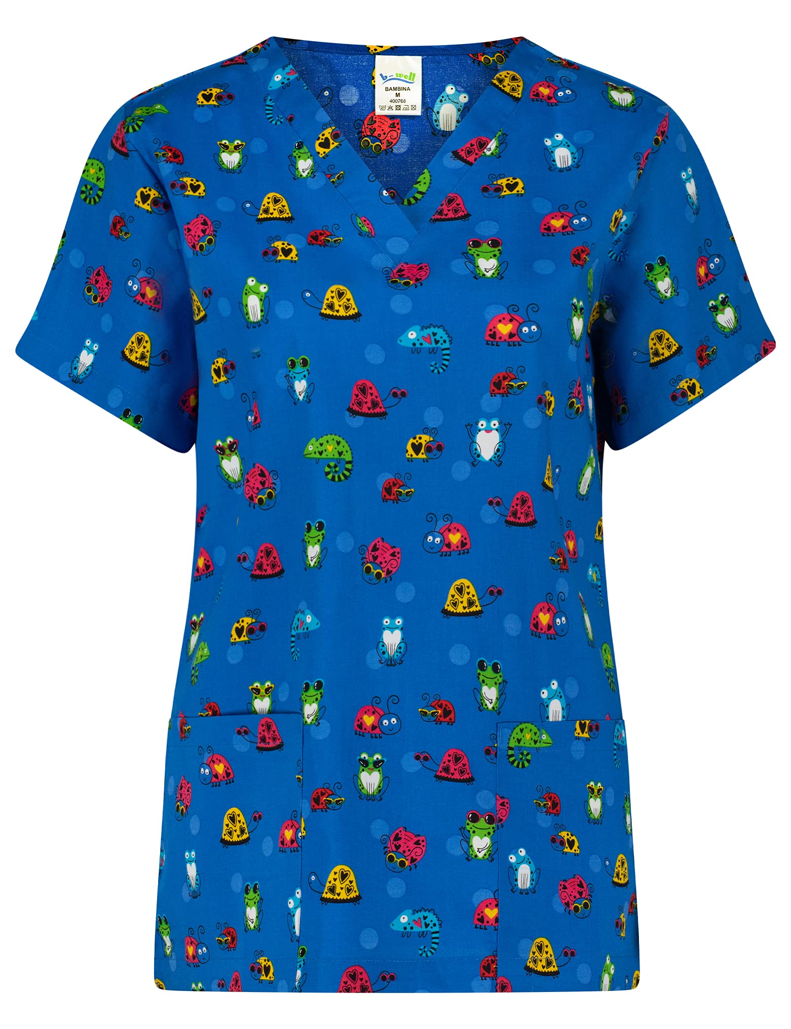b-well-bambina-blouse-m-dicale-femme-grenouilles-coton image 3